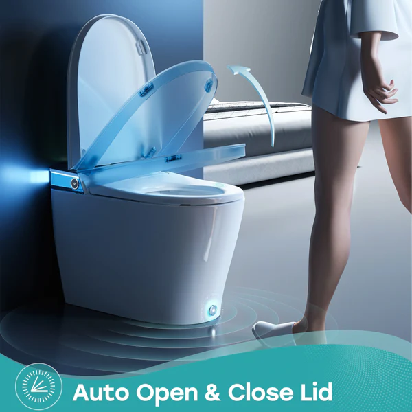 Smart Toilet with Bidet Toilet Seat and Night Light for 12 Inch Rough In Model T38 - Image 4